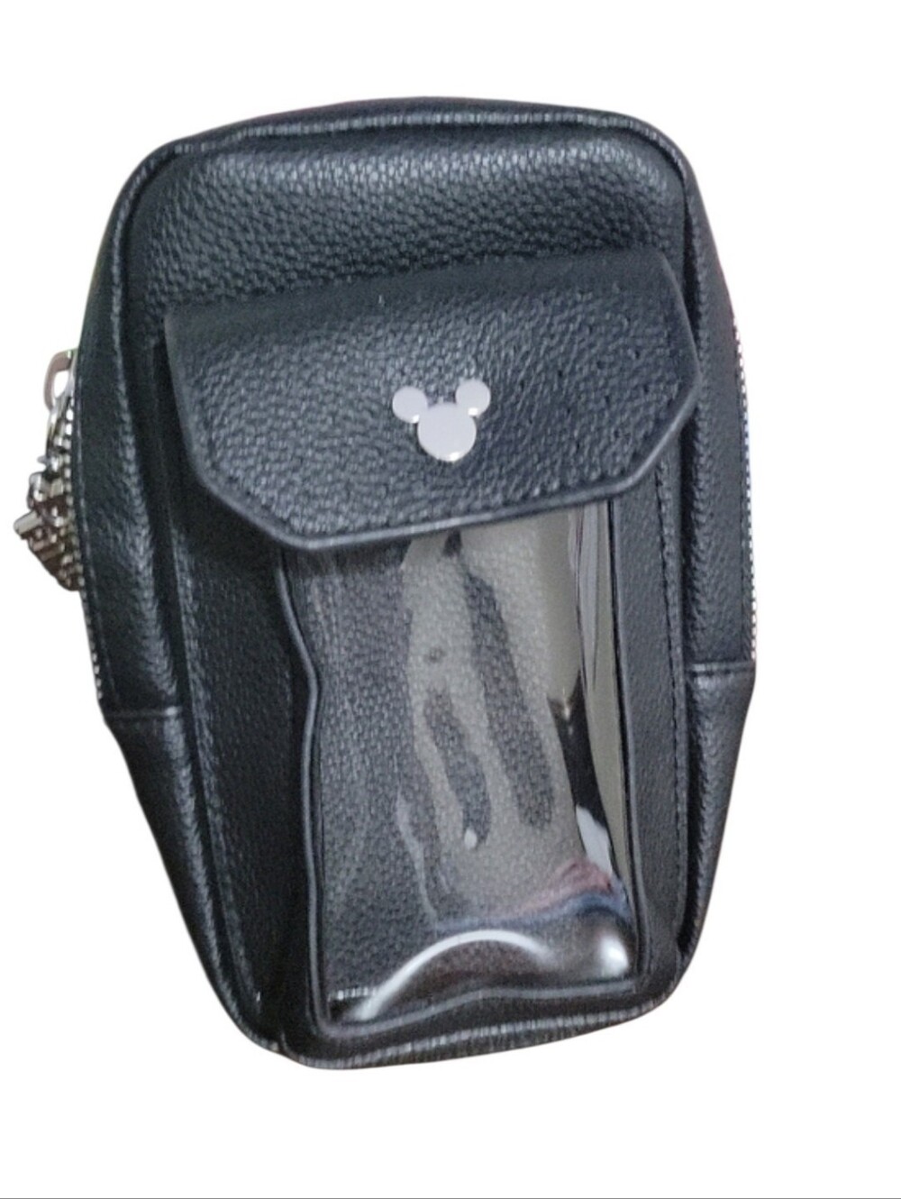 Black Mickey Pin Trading Crossbody Pouch/Phone Holder